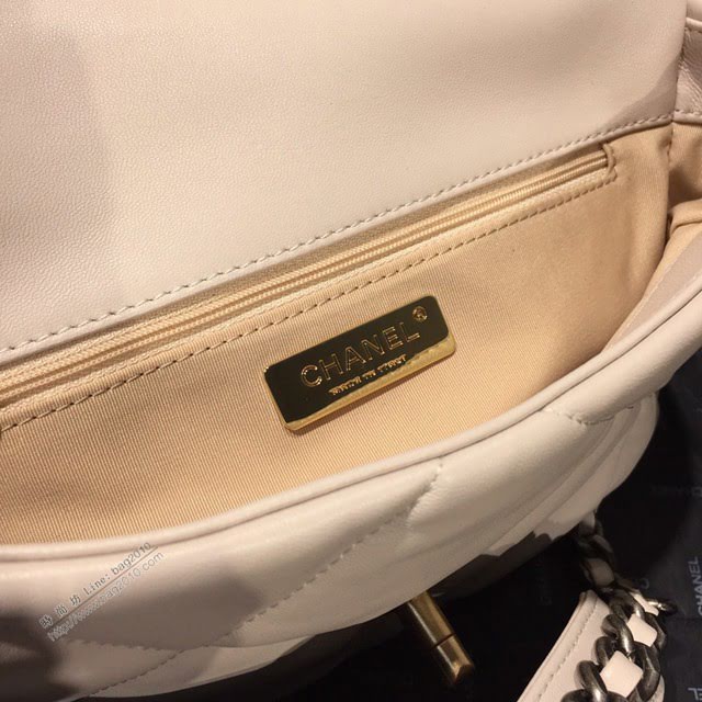Chanel女包 Chanel秋冬19Bag 小香迷菱格紋 Chanel口蓋包 Chanel鏈條包手拎斜挎包  djc3909